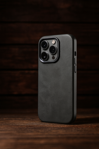 LUXURY RETRO LEATHER MAGNETIC CASE FOR IPHONE