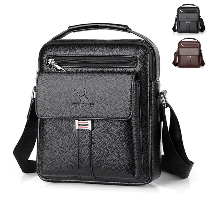 MEN CROSSBODY SHOULDER LEATHER BAG