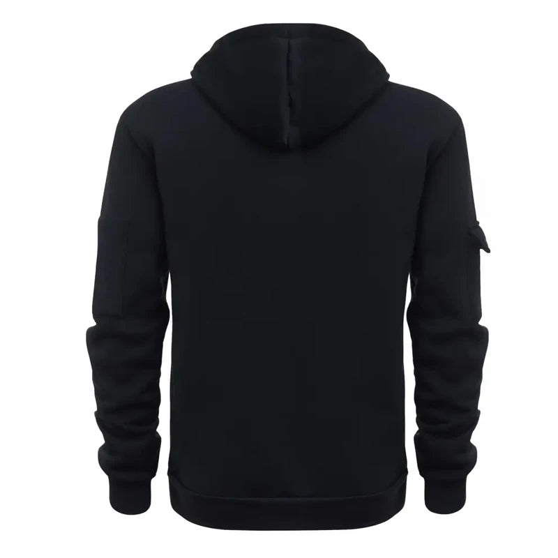 CASUAL SPORT LONG-SLEEVED HOODED