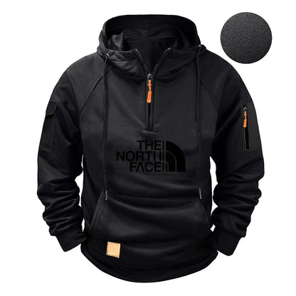 CASUAL SPORT LONG-SLEEVED HOODED