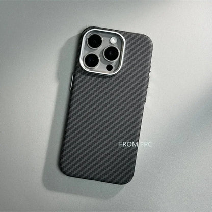 CARBON FIBER MAGNETIC iPHONE CASE