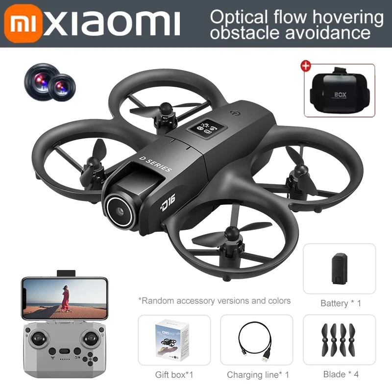 D16 MINI DRONE DUAL CAMERA 8K