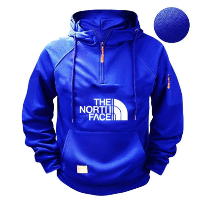 CASUAL SPORT LONG-SLEEVED HOODED
