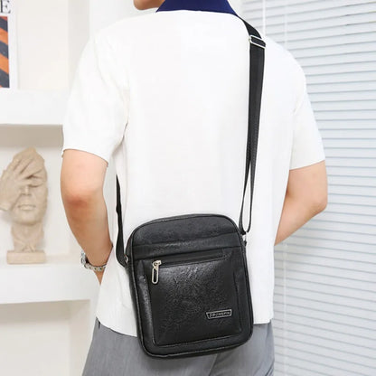 MEN CROSSBODY SHOULDER LEATHER BAG