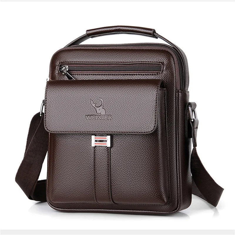 MEN CROSSBODY SHOULDER LEATHER BAG