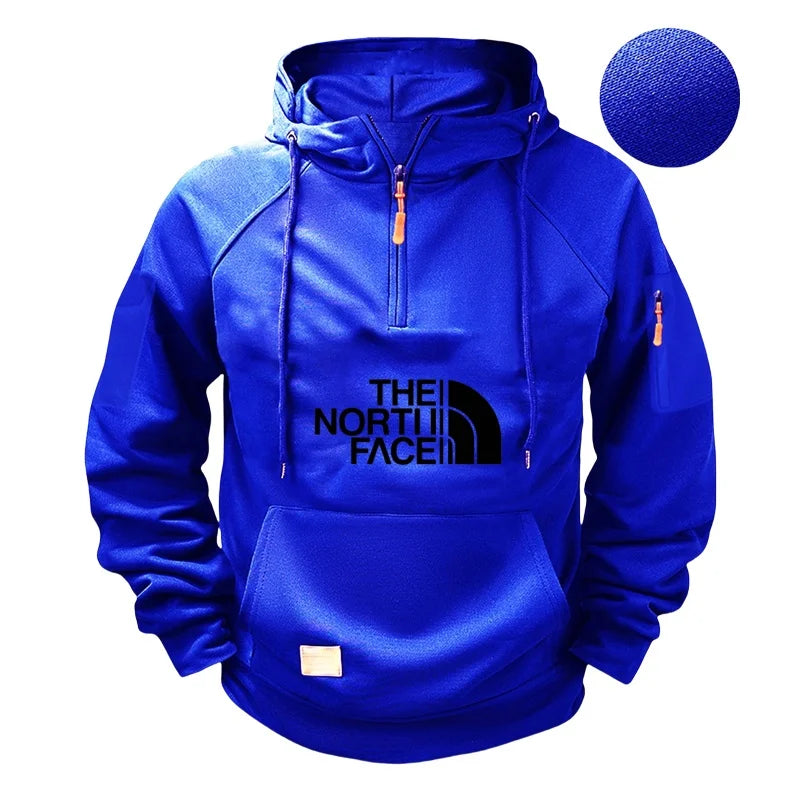CASUAL SPORT LONG-SLEEVED HOODED