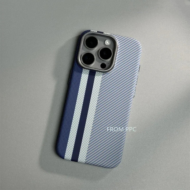 CARBON FIBER MAGNETIC iPHONE CASE
